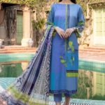 Qaus Printed Lawn 2022 - QP-10