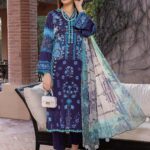 Qaus Printed Lawn 2022 - QP-08