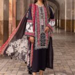 Qaus Printed Lawn 2022 - QP-01