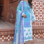 Qaus Printed Lawn 2022 - QP-12