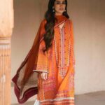 Zara Shahjahan Luxury Eid Lawn 2022 - ABROO-B