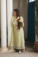 Zara Shahjahan Luxury Eid Lawn 2022 - ERAJ-A - Image 4
