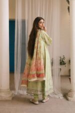 Zara Shahjahan Luxury Eid Lawn 2022 - ERAJ-A - Image 3