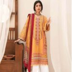 Zara Shahjahan Luxury Eid Lawn 2022 - ABROO-A