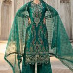 Maria.B Embroidered Cotton Satin | CST-811