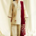 Coco Winter by Zarashahjahan 2024 | Citrine-2B