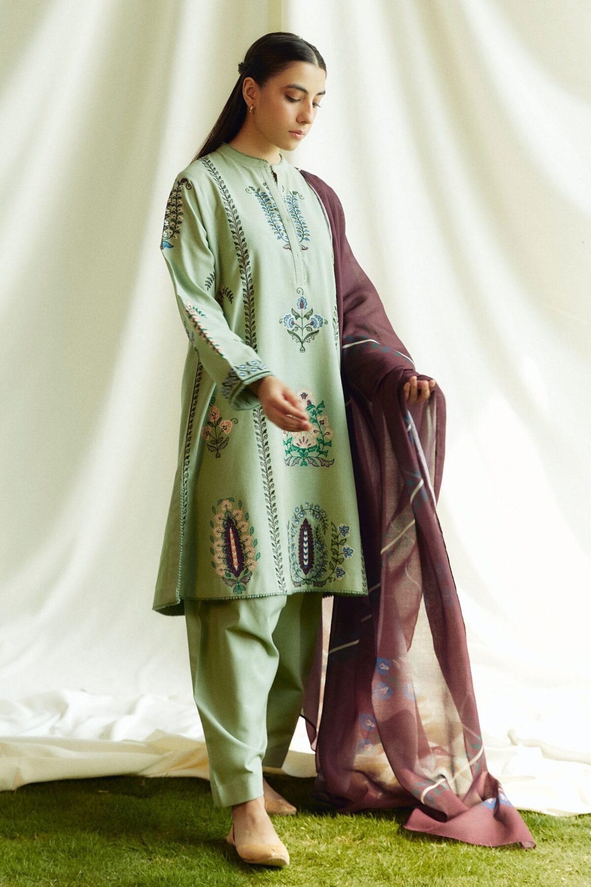 Coco winter by zarashahjahan 2024 | pearl-3b - image 5