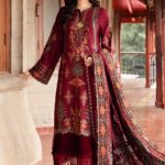 Maria.B Unstitched Embroidered Velvet Luxe' 24 - DL-1210