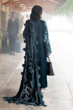 Maria.B Unstitched Embroidered Velvet Luxe' 24 - DL-1203 - Image 2