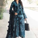 Maria.B Unstitched Embroidered Velvet Luxe' 24 - DL-1203