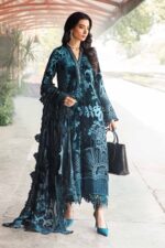 Maria.B Unstitched Embroidered Velvet Luxe' 24 - DL-1203