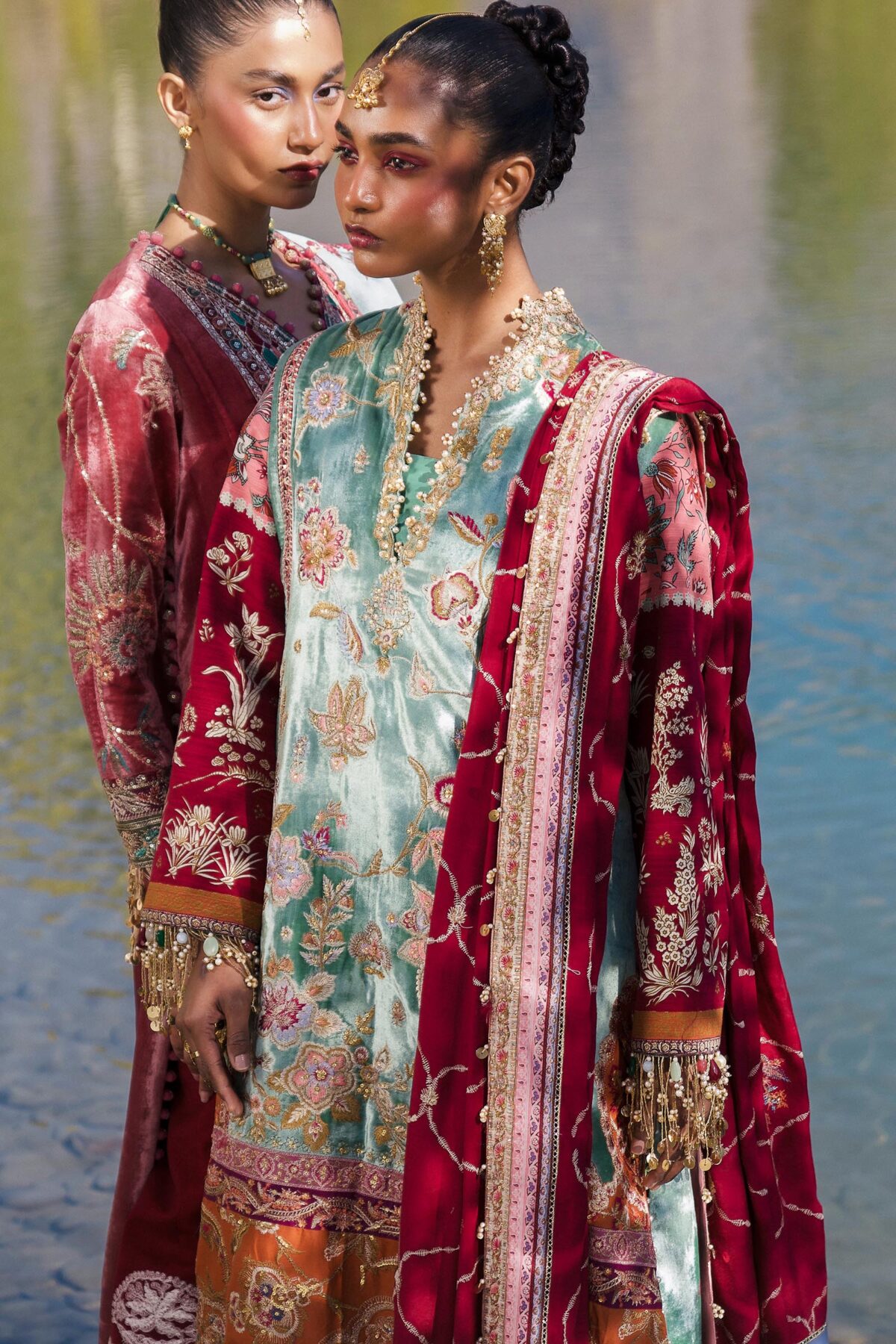 Sana safinaz winter luxury 2024 - v241-006-3cp - image 3