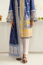 Qalamkar Q Print 2025 | PQ-02 Hina - Image 3