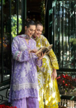 Elaf Prints Lawn 2025 | EPE-08A LAVENDER AURA - Image 2