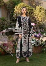 Elaf Luxury Lawn 2025 | ELM-04 MAHJABEEN