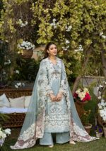 Elaf Luxury Lawn 2025 | ELM-3B SAMAA - Image 8