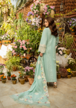 Elaf Luxury Lawn 2025 | ELM-7A ZARAFSHAN - Image 5