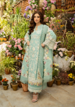 Elaf Luxury Lawn 2025 | ELM-7A ZARAFSHAN - Image 4