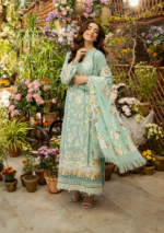 Elaf Luxury Lawn 2025 | ELM-7A ZARAFSHAN - Image 3