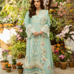 Elaf Luxury Lawn 2025 | ELM-7A ZARAFSHAN