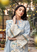 Elaf Luxury Lawn 2025 | ELM-7B MAHVEEN - Image 2
