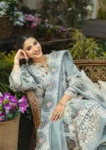 Elaf Luxury Lawn 2025 | ELM-3B SAMAA - Image 4