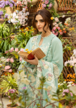 Elaf Luxury Lawn 2025 | ELM-7A ZARAFSHAN - Image 6