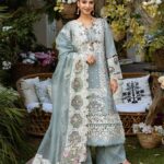 Elaf Luxury Lawn 2025 | ELM-3B SAMAA