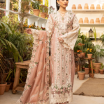 Elaf Luxury Lawn 2025 | ELM-12 SHAHANA