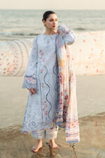 Qalamkar Sahil Luxury Lawn | FK-02 ISABELLA