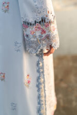 Qalamkar Sahil Luxury Lawn | FK-02 ISABELLA - Image 7