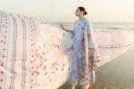 Qalamkar Sahil Luxury Lawn | FK-02 ISABELLA - Image 4