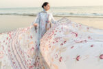 Qalamkar Sahil Luxury Lawn | FK-02 ISABELLA - Image 3