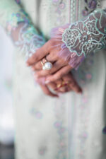 Qalamkar Sahil Luxury Lawn | FK-04 CHLOE - Image 3