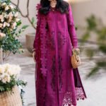 Qalamkar Sahil Luxury Lawn | FK-11 VIOLET