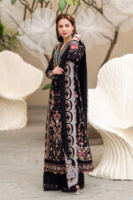 Qalamkar Sahil Luxury Lawn | FK-15 HANNAH - Image 8