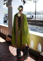 Hussain Rehar Luxury Lawn 2025 | Abass - Image 4