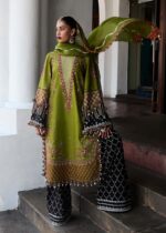 Hussain Rehar Luxury Lawn 2025 | Abass - Image 3