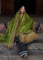 Hussain Rehar Luxury Lawn 2025 | Abass - Image 6