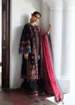 Hussain Rehar Luxury Lawn 2025 | Bliz - Image 4