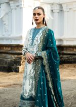 Hussain Rehar Luxury Lawn 2025 | Veil - Image 9