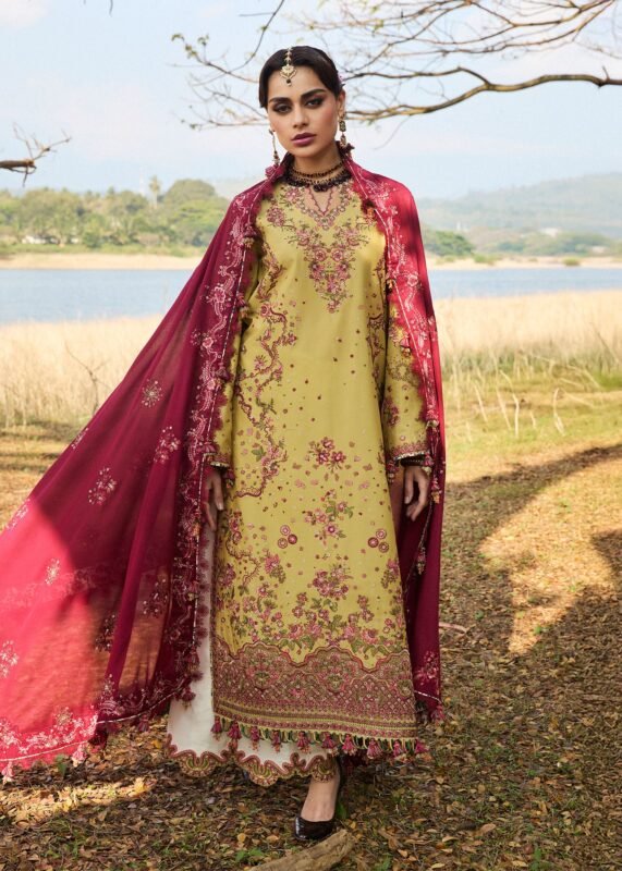 Hussain Rehar Luxury Lawn 2025 | Minted