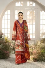 Rinessa Elara Studio Lawn 2025 | Crimson Charm - Image 6