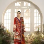 Rinessa Elara Studio Lawn 2025 | Crimson Charm