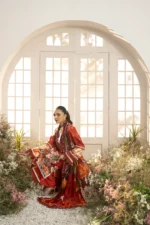 Rinessa Elara Studio Lawn 2025 | Crimson Charm - Image 5
