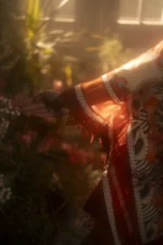 Rinessa Elara Studio Lawn 2025 | Crimson Charm - Image 3