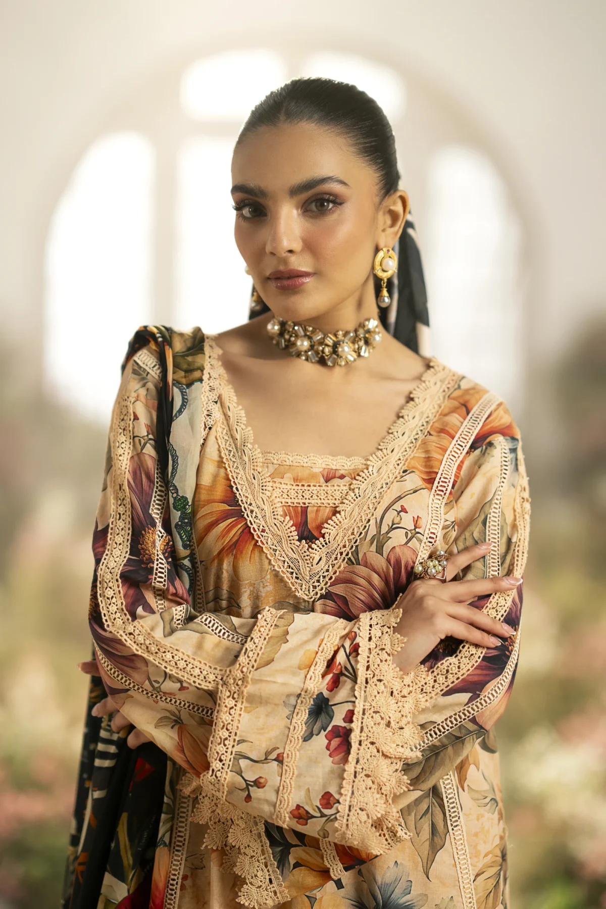 Rinessa elara studio lawn 2025 | crème brule - image 6