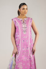 Mushq Manaram Luxury Lawn 2025 | Timeless Wave - Image 5
