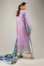 Mushq Manaram Luxury Lawn 2025 | Glowing Pulse - Image 7
