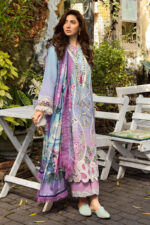 Mushq Manaram Luxury Lawn 2025 | Whispering Melody - Image 8